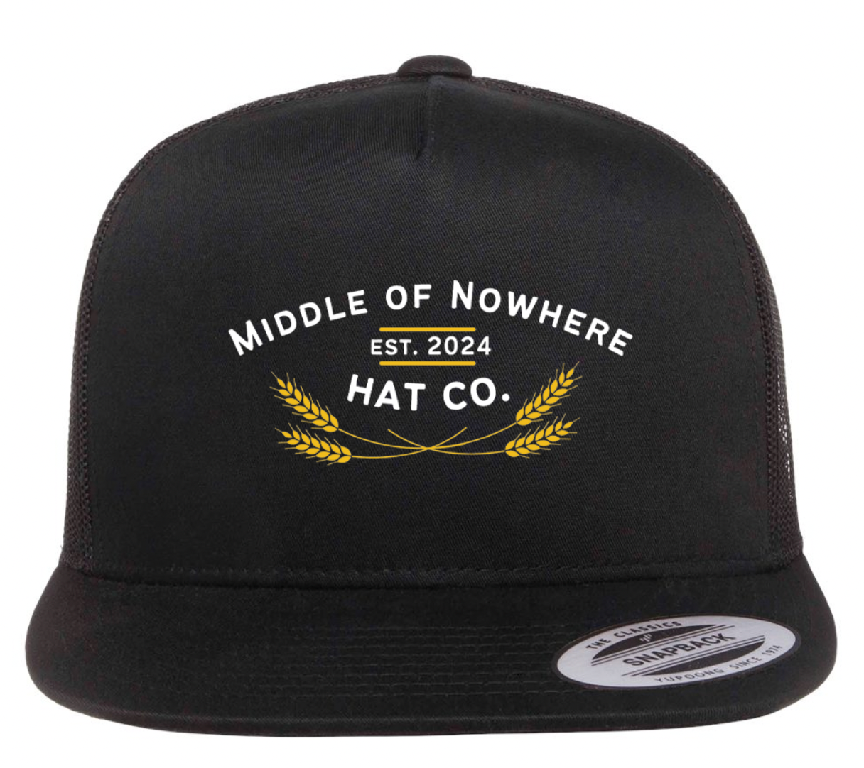 Middle of Nowhere Hat Black/wheat